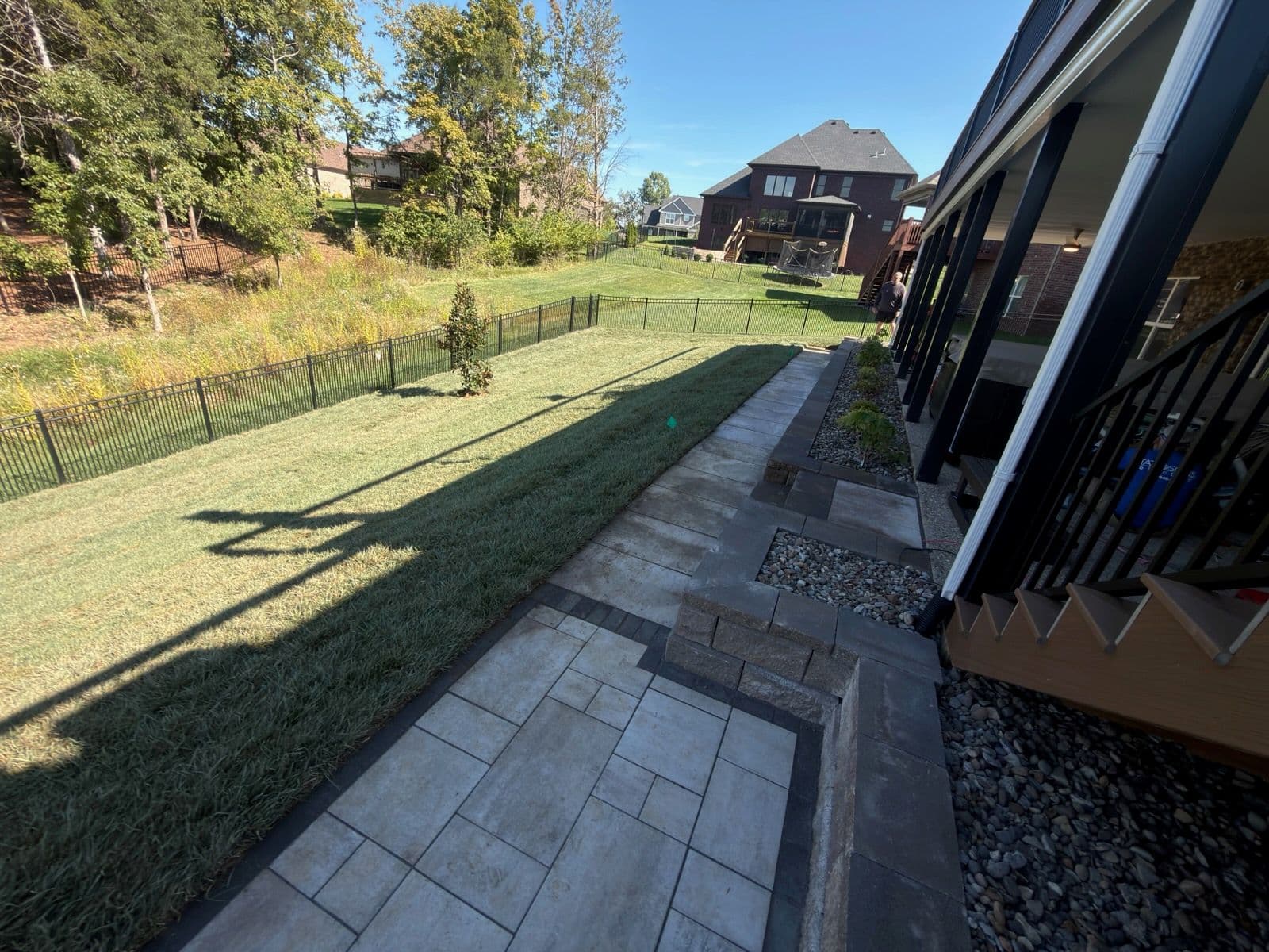 Stunning Lawn and Pathway Makeover image