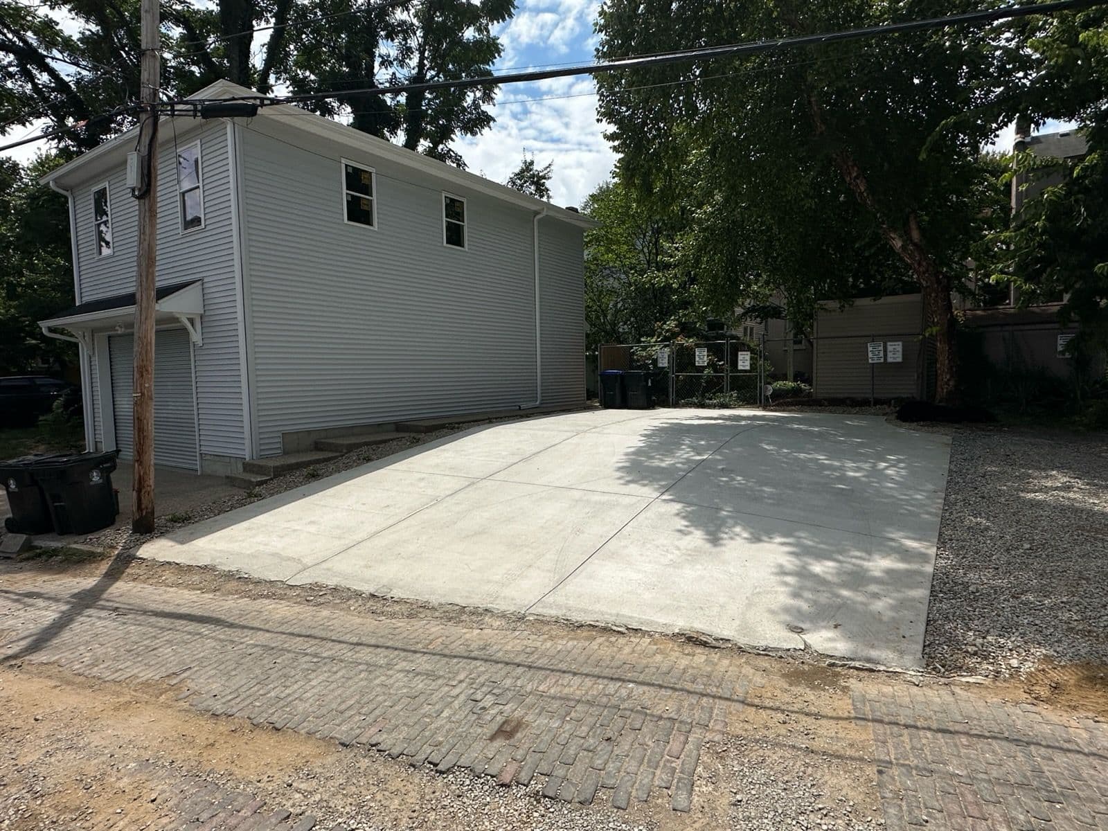 Stunning New Concrete Driveway Ready for Use image