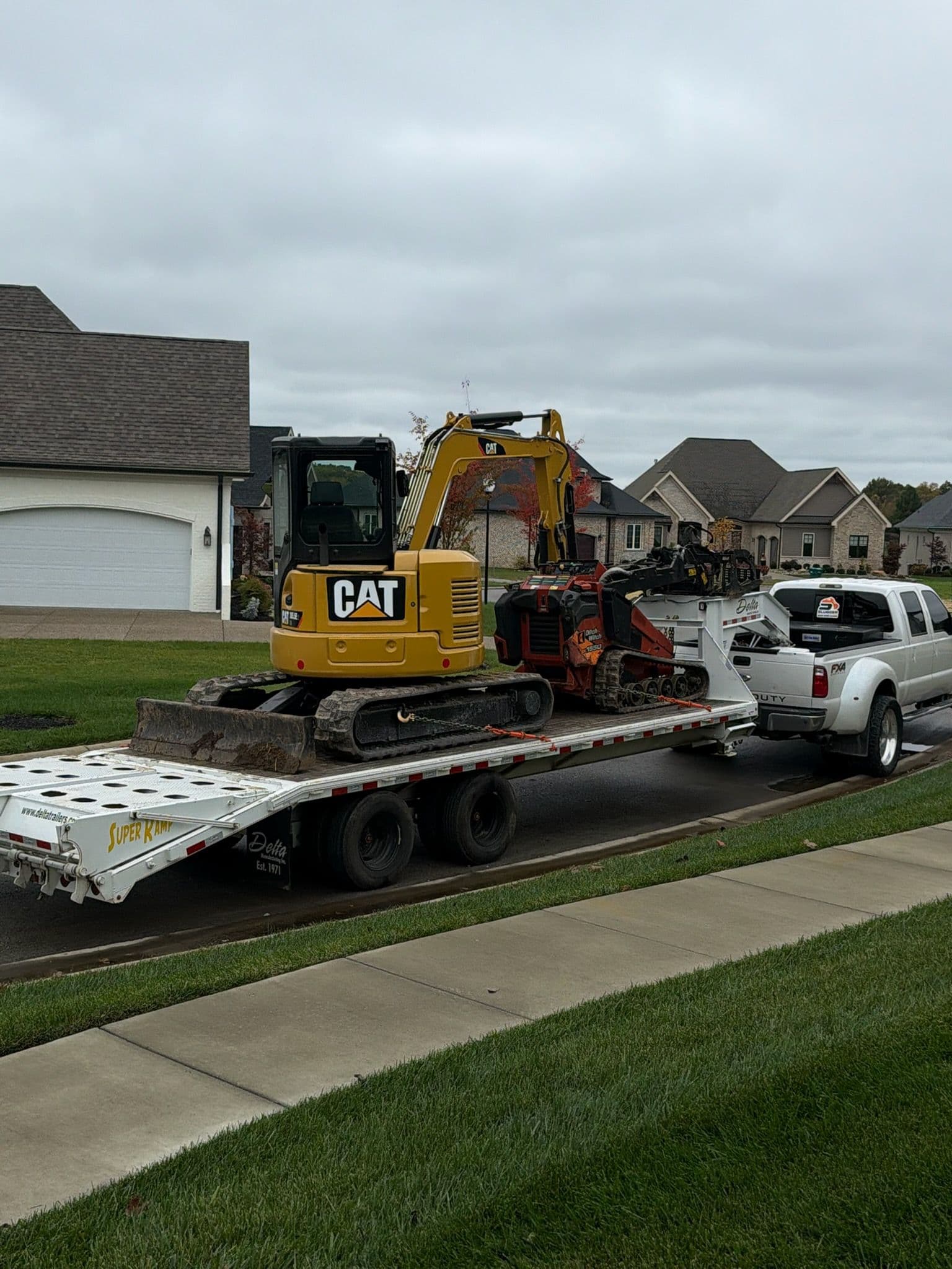 New Equipment in Action for Patio Installations image